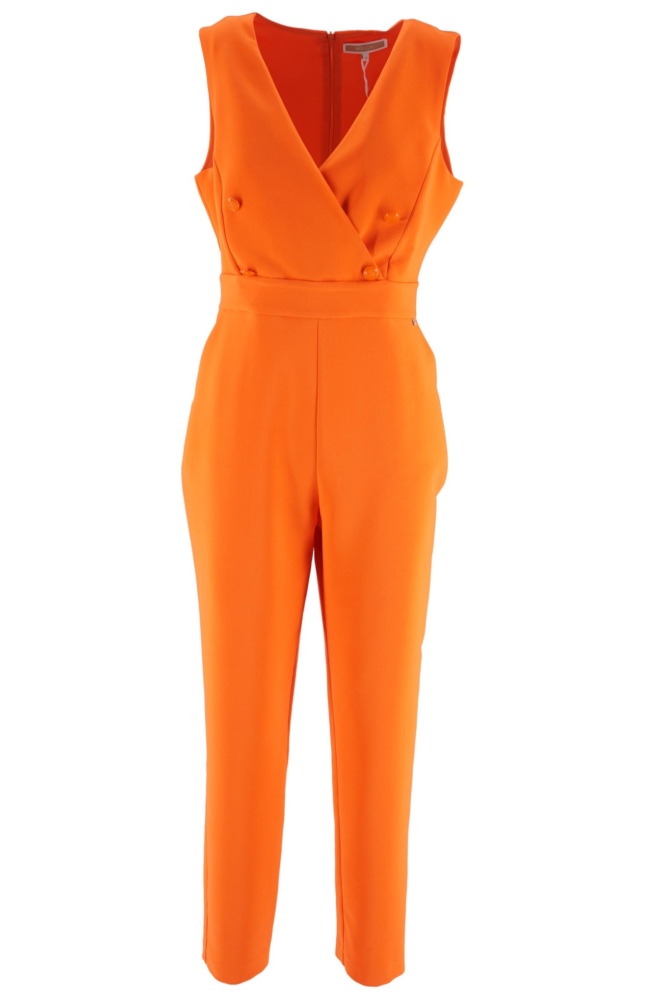 Tuta Smanicata Kocca / Arancione - Ideal Moda