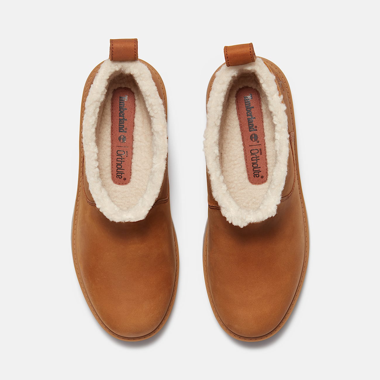 Stivale in Pelle Foderato / Marrone - Ideal Moda