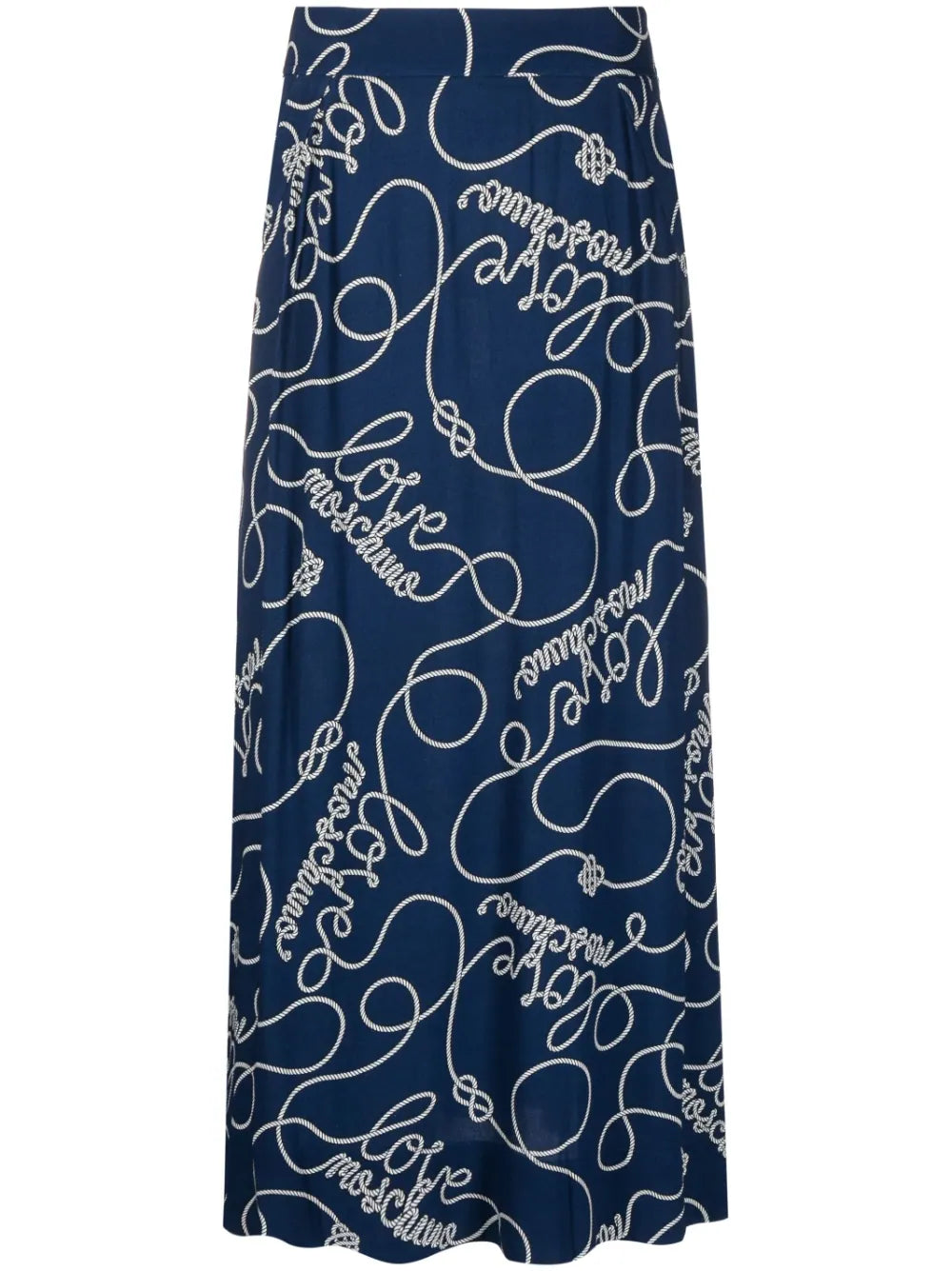 Gonna Lunga con Fantasia / Blu - Ideal Moda
