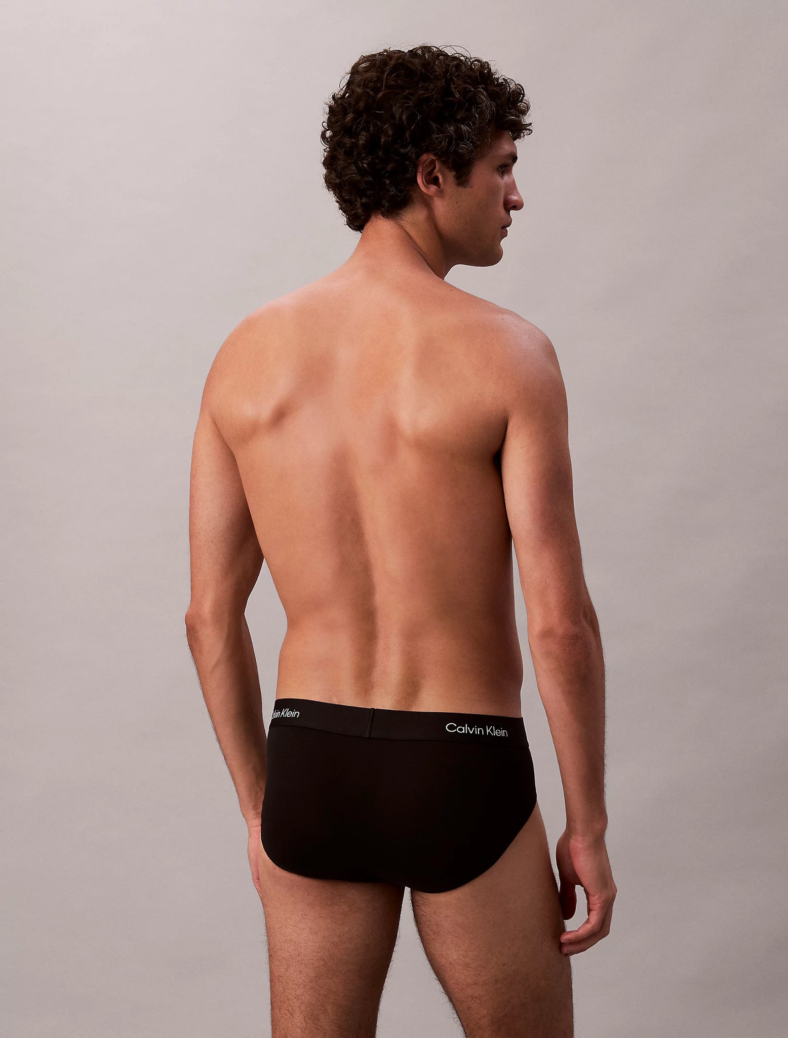 Slip in Confezione da 3 / Nero - Ideal Moda