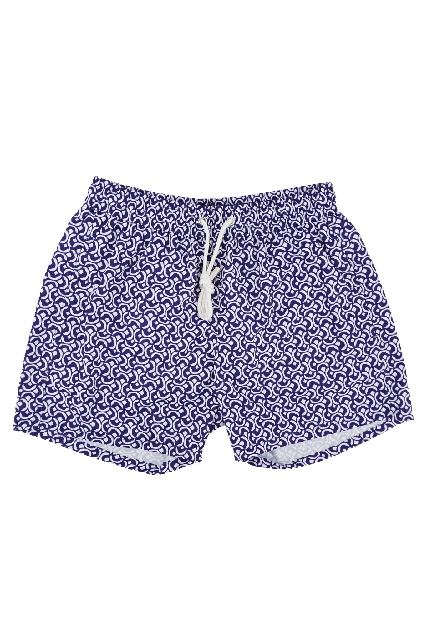 Costume da Bagno in Tessuto Leggero / Blu - Ideal Moda