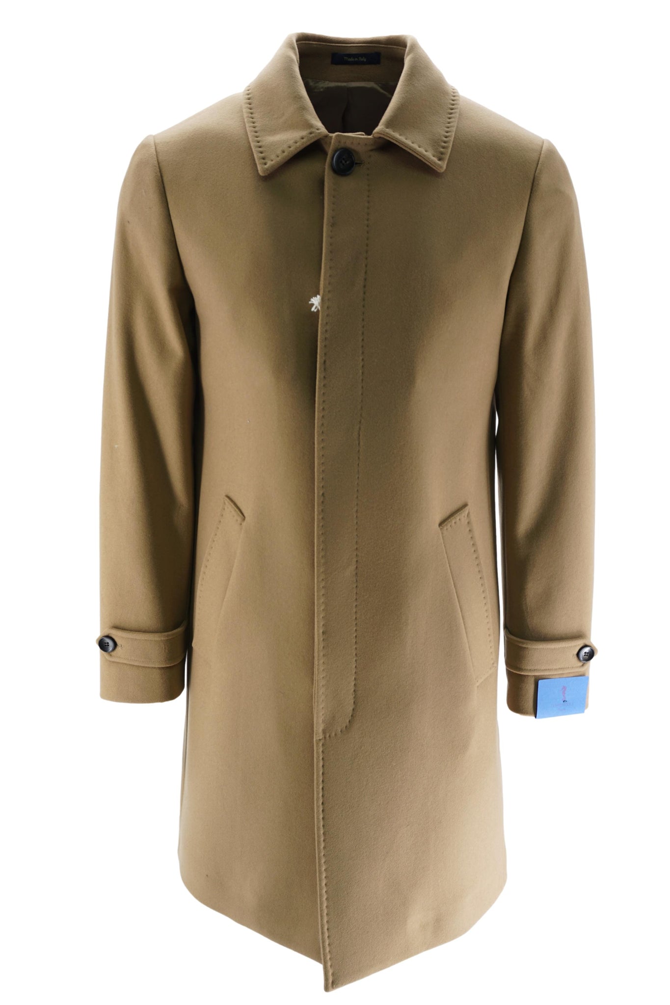Cappotto Caracciolo in Pura Lana / Beige