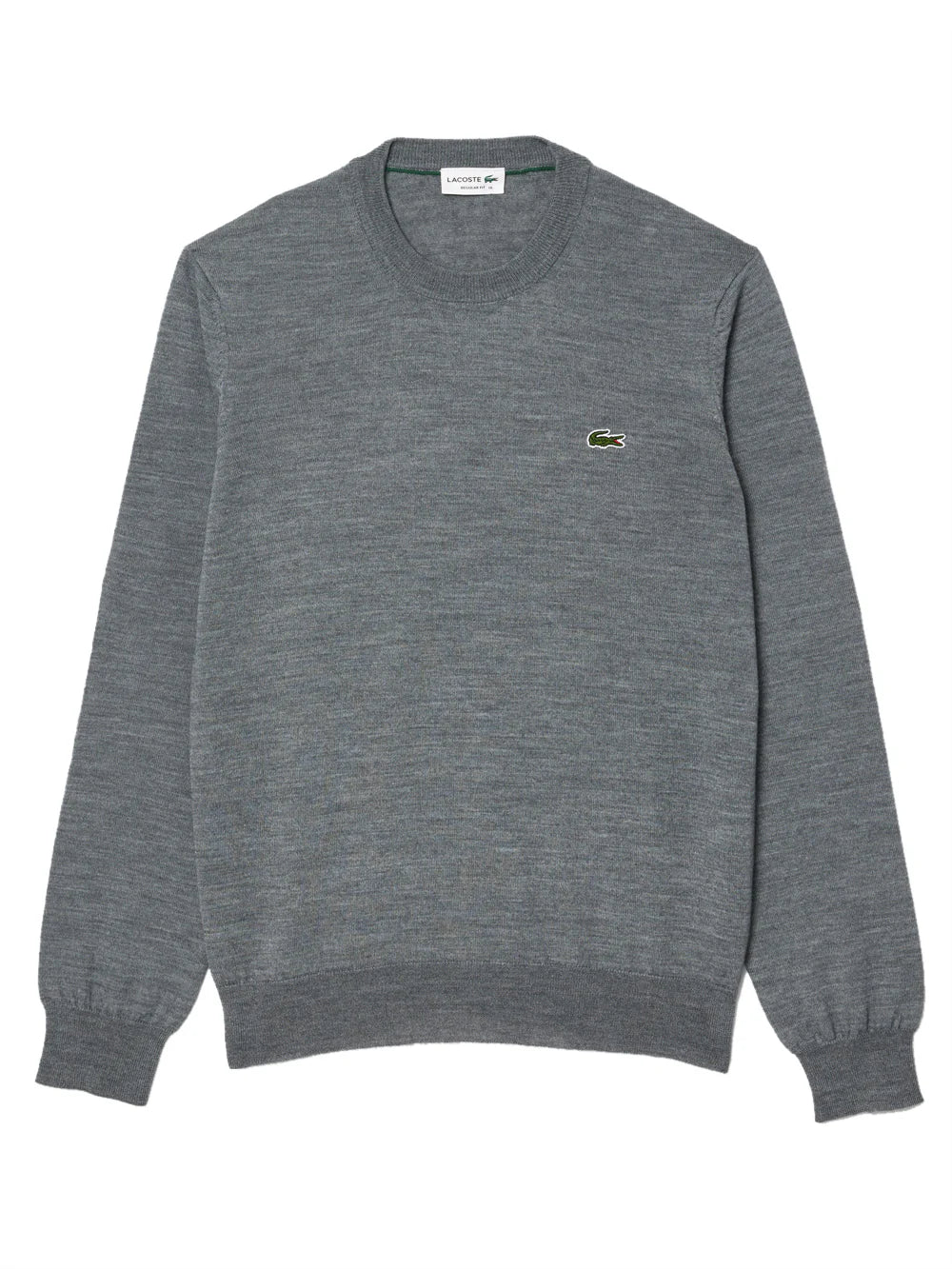 Maglia con Logo in Misto Lana / Grigio - Ideal Moda