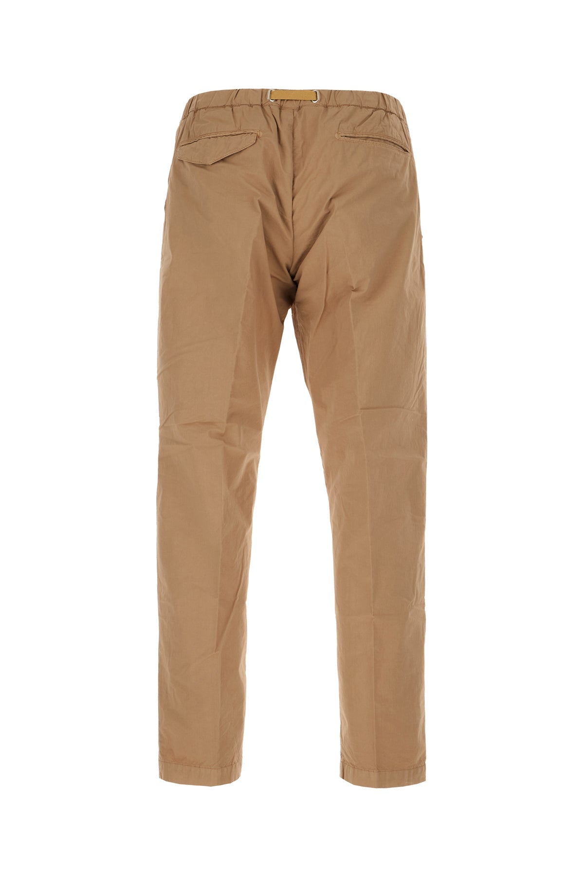 Pantalone Regular Fit con Coulisse / Beige - Ideal Moda
