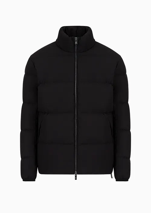 Piumino in Nylon Trapuntato / Nero - Ideal Moda