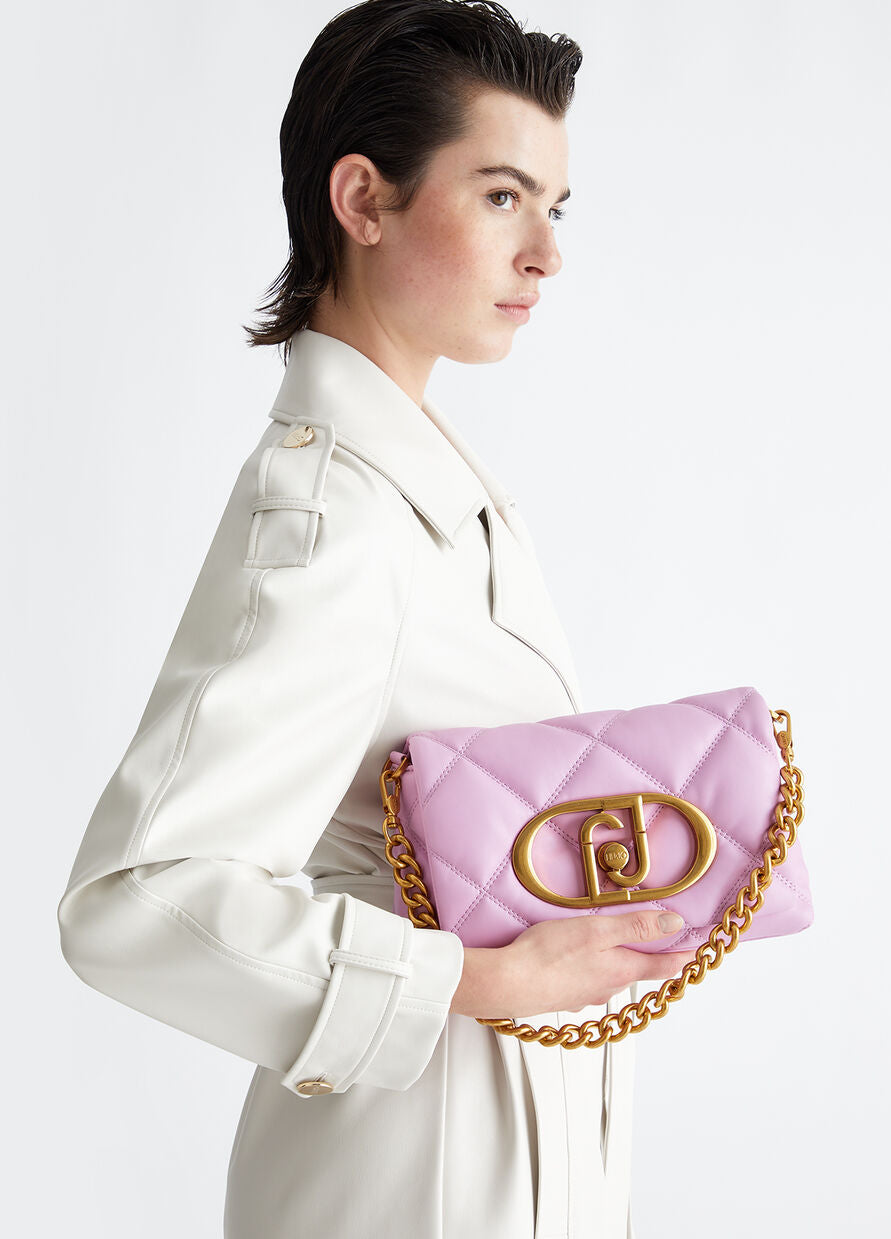 Borsa LaPuffy Matelassè / Rosa - Ideal Moda