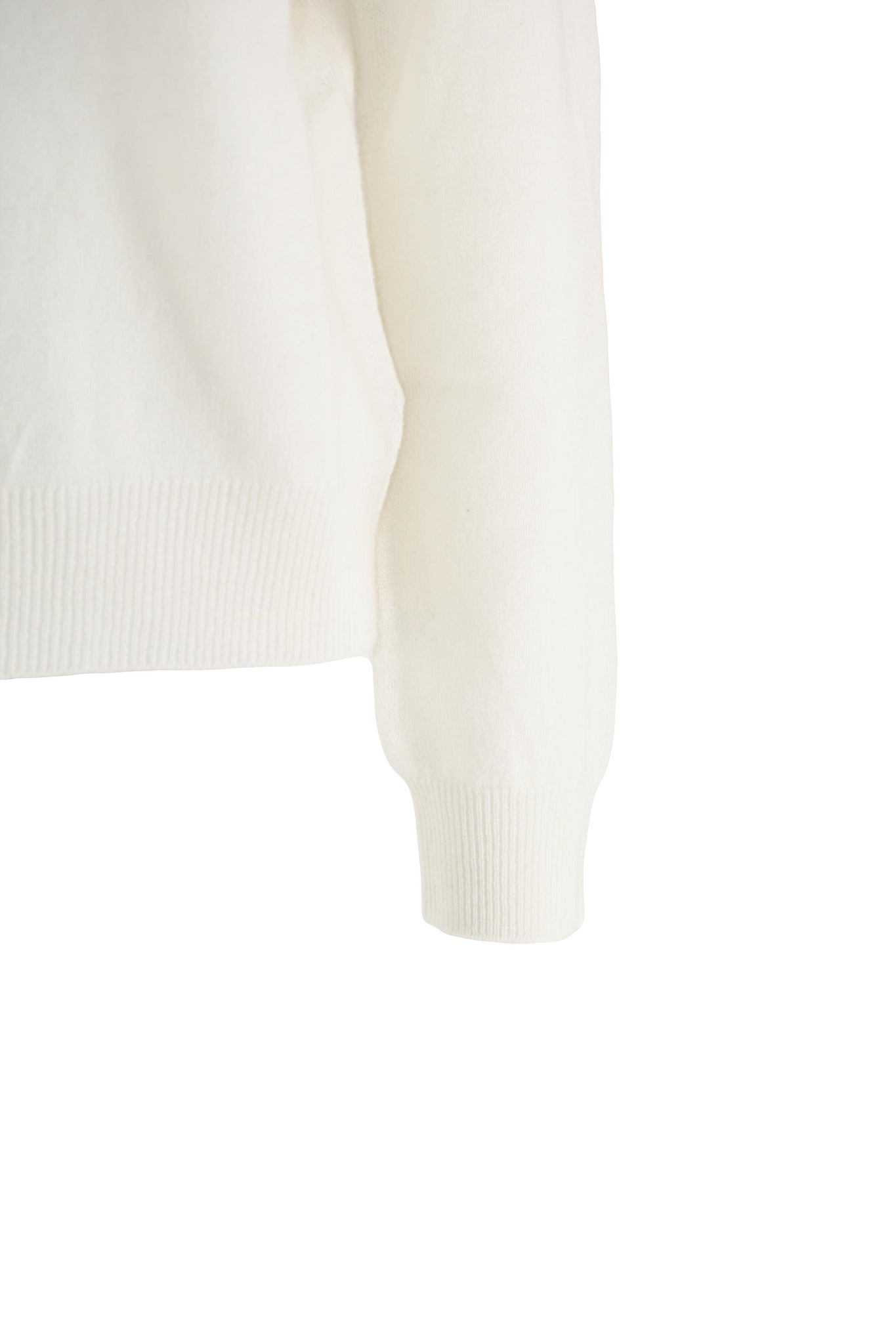 Maglia Dolcevita 100% Cashmere / Bianco - Ideal Moda