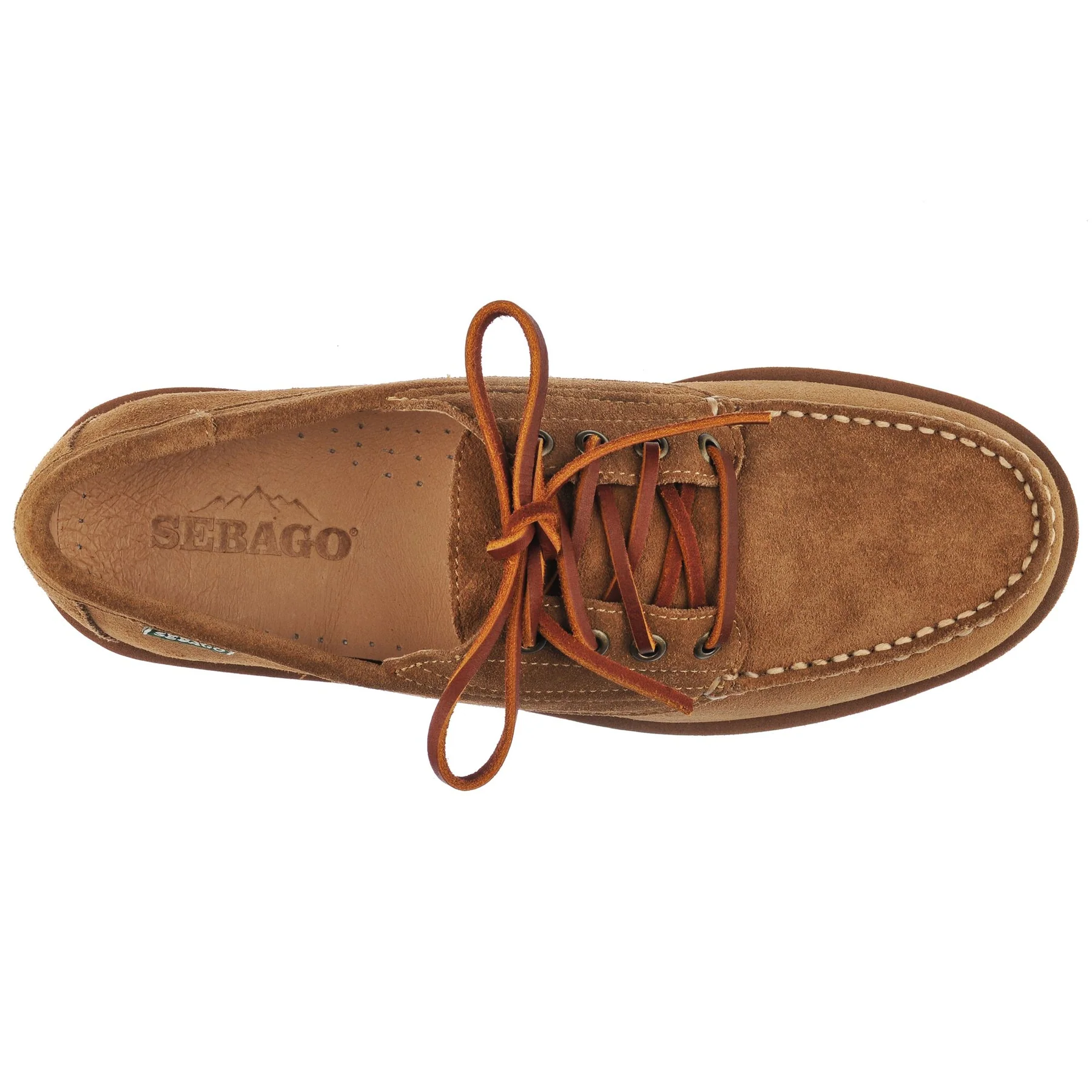 Mocassino in Suede / Beige - Ideal Moda