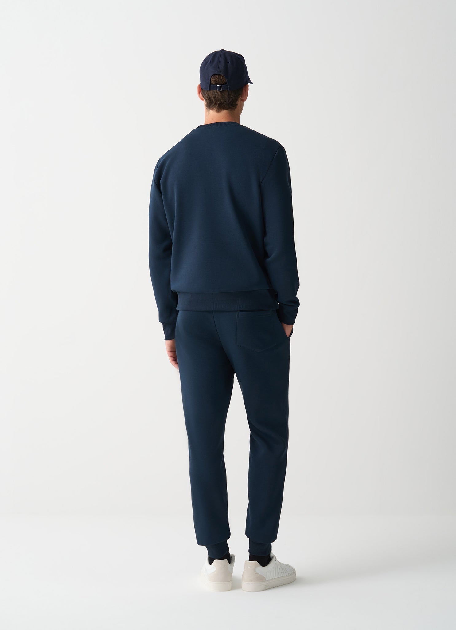 Pantalone in Felpa con Logo / Blu