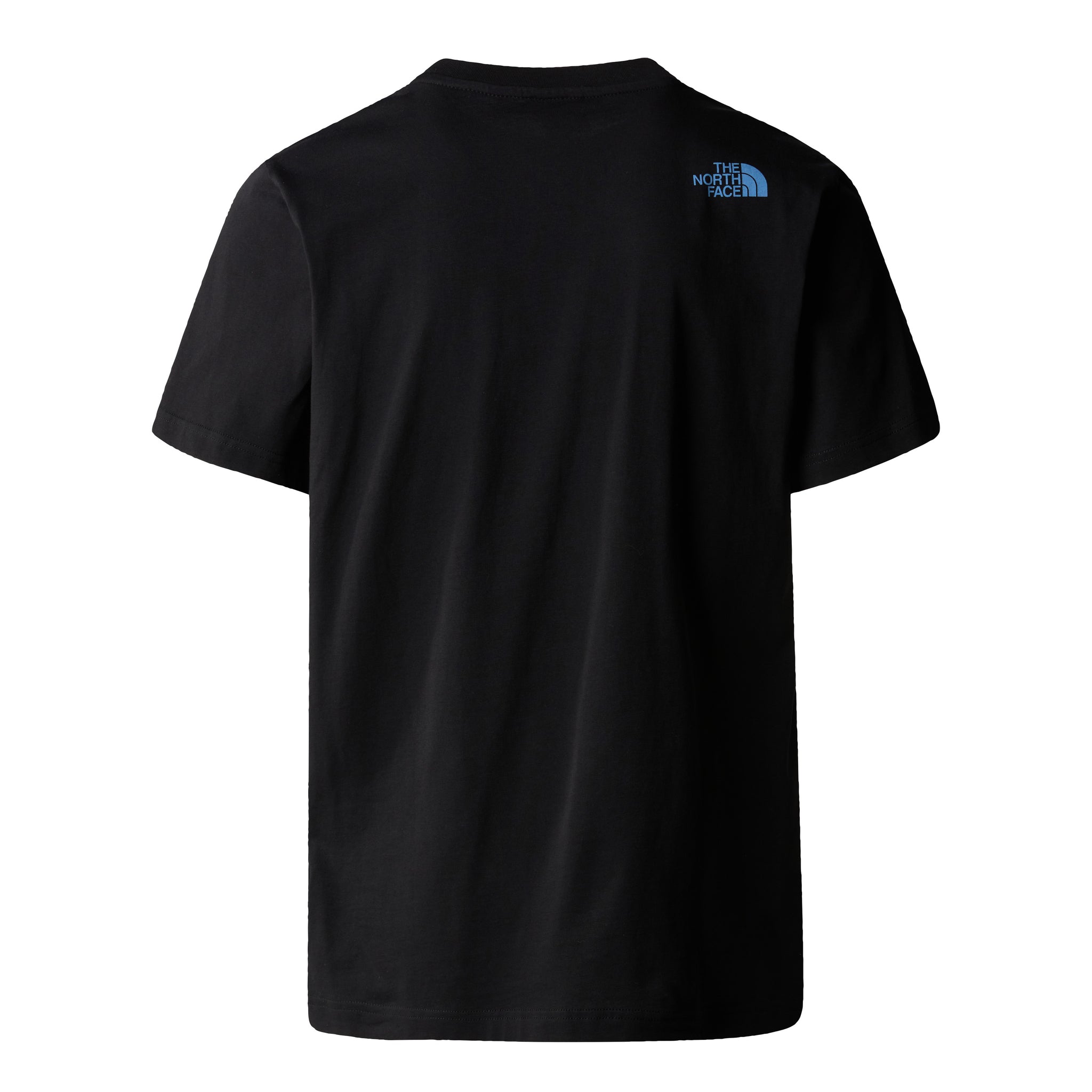 T-Shirt Mountain Line con Stampa / Nero - Ideal Moda