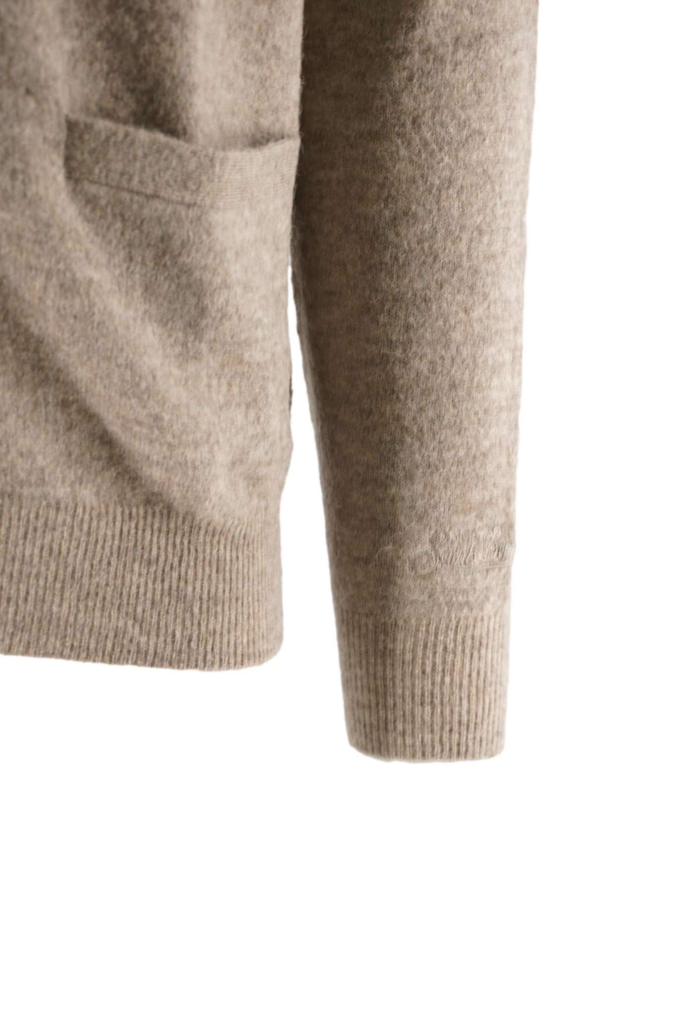 Cardigan Herrison in Alpaca / Beige