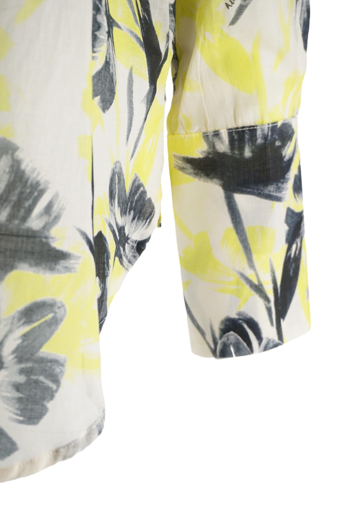 Camicia Leggera con Fantasia / Giallo - Ideal Moda