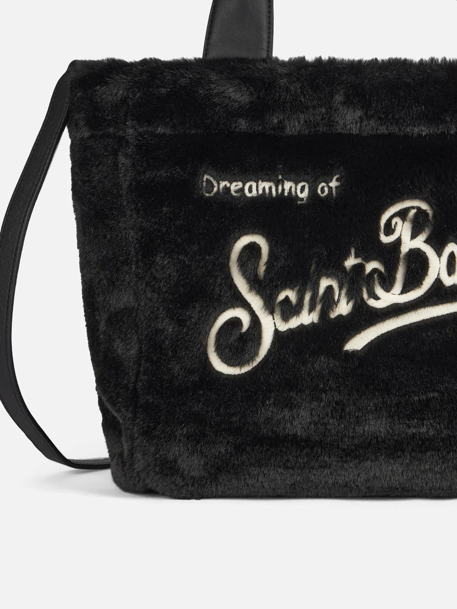 Borsa 2025 pelliccia nera