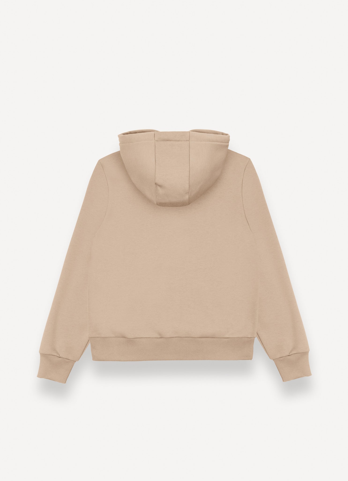 Felpa con Cappuccio / Beige - Ideal Moda