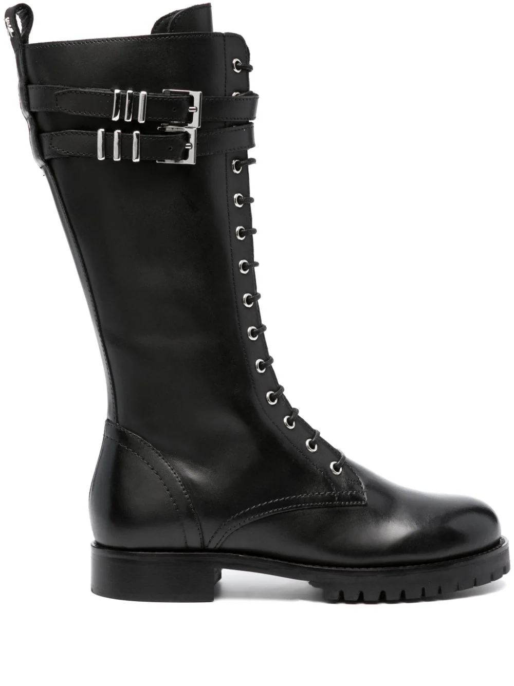 Stivali in Pelle / Nero - Ideal Moda