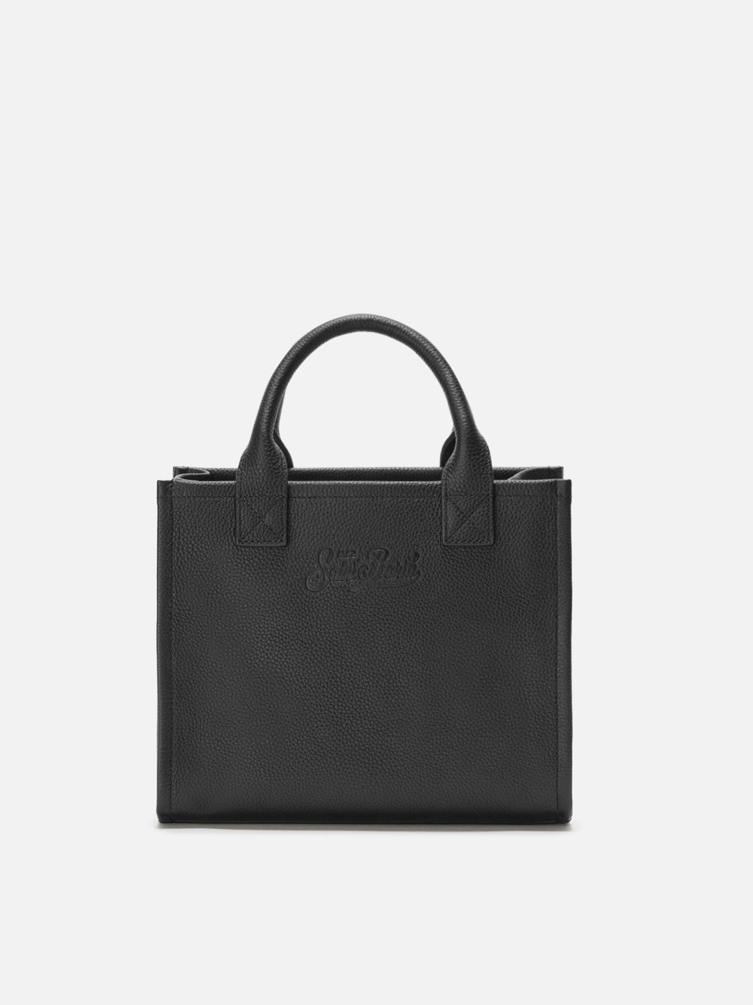 Borsa a Spalla Vanity Midi in Pelle / Nero