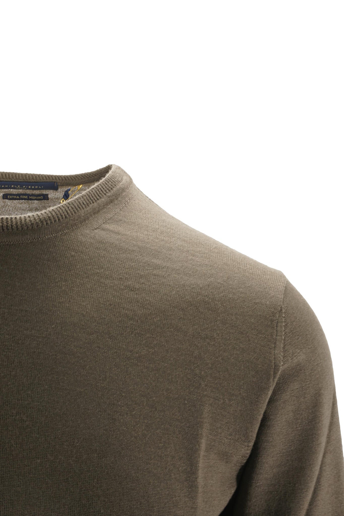 Maglia in Merinos Extrafine / Beige - Ideal Moda