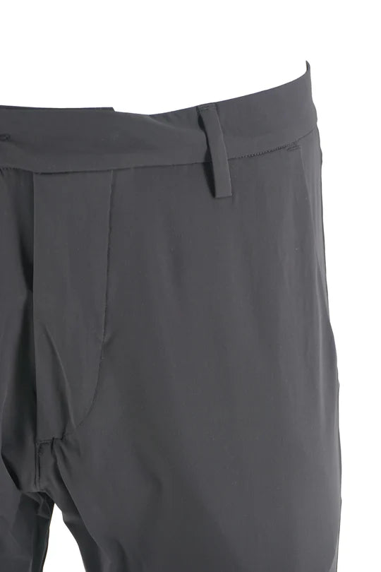 Pantalone in Tessuto Tecnico Modello Montecarlo / Nero - Ideal Moda