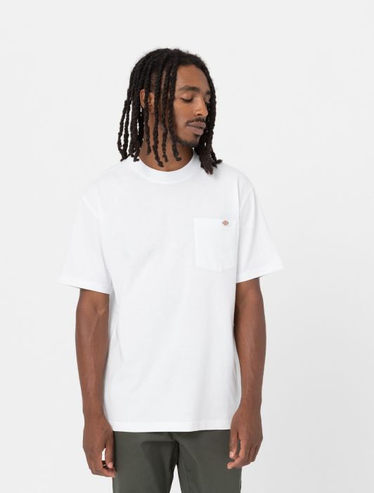 T-Shirt Luray con Taschino / Bianco - Ideal Moda