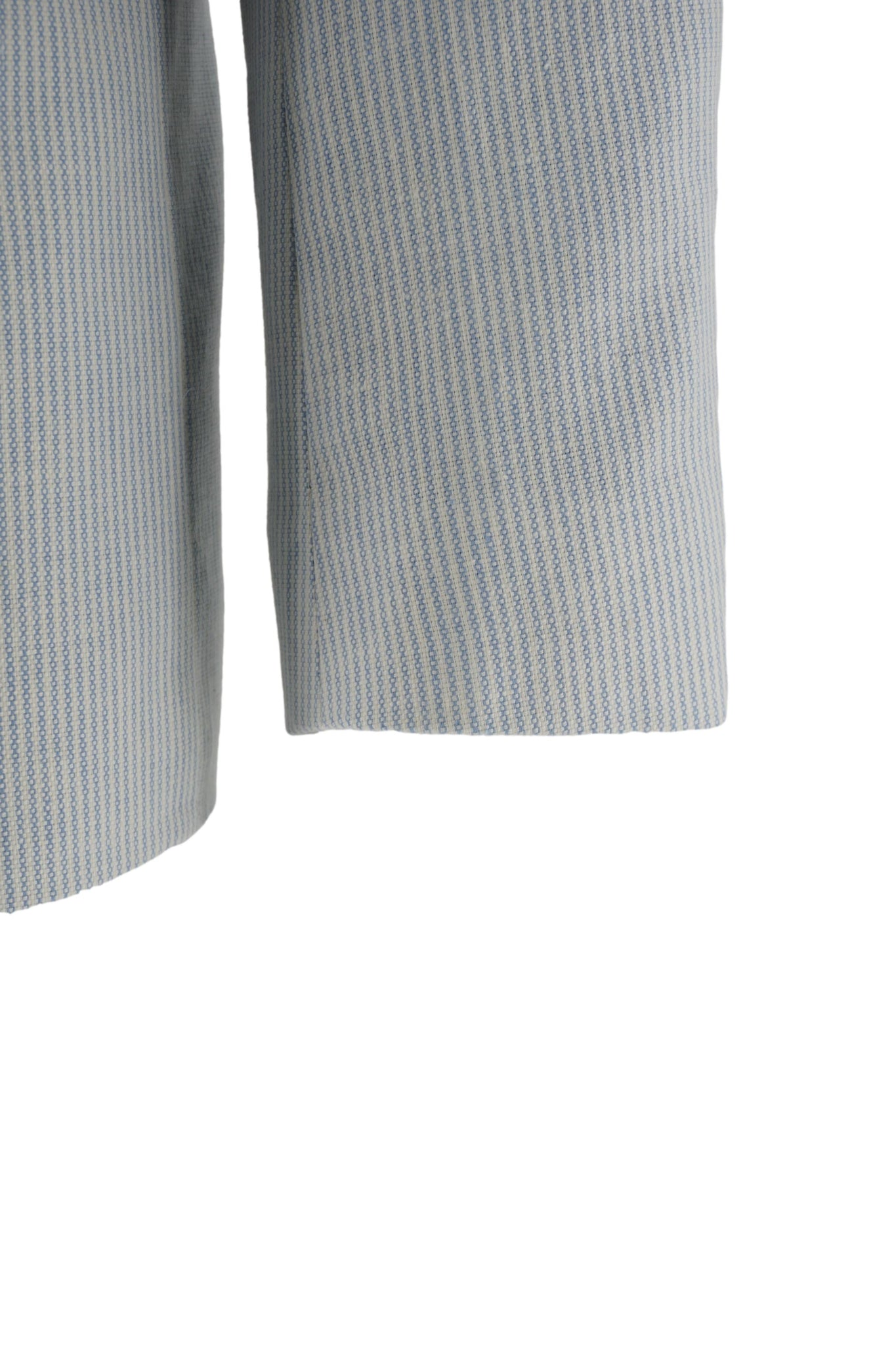 Giacca in Misto Lino con Fantasia / Azzurro - Ideal Moda