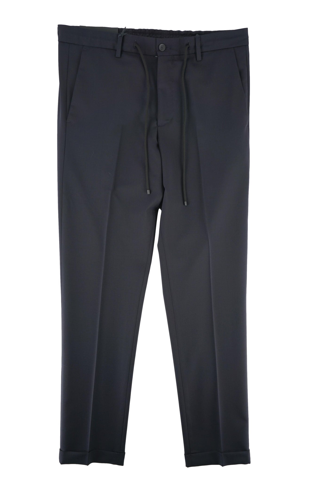 Pantalone Montreal in Lana / Blu - Ideal Moda