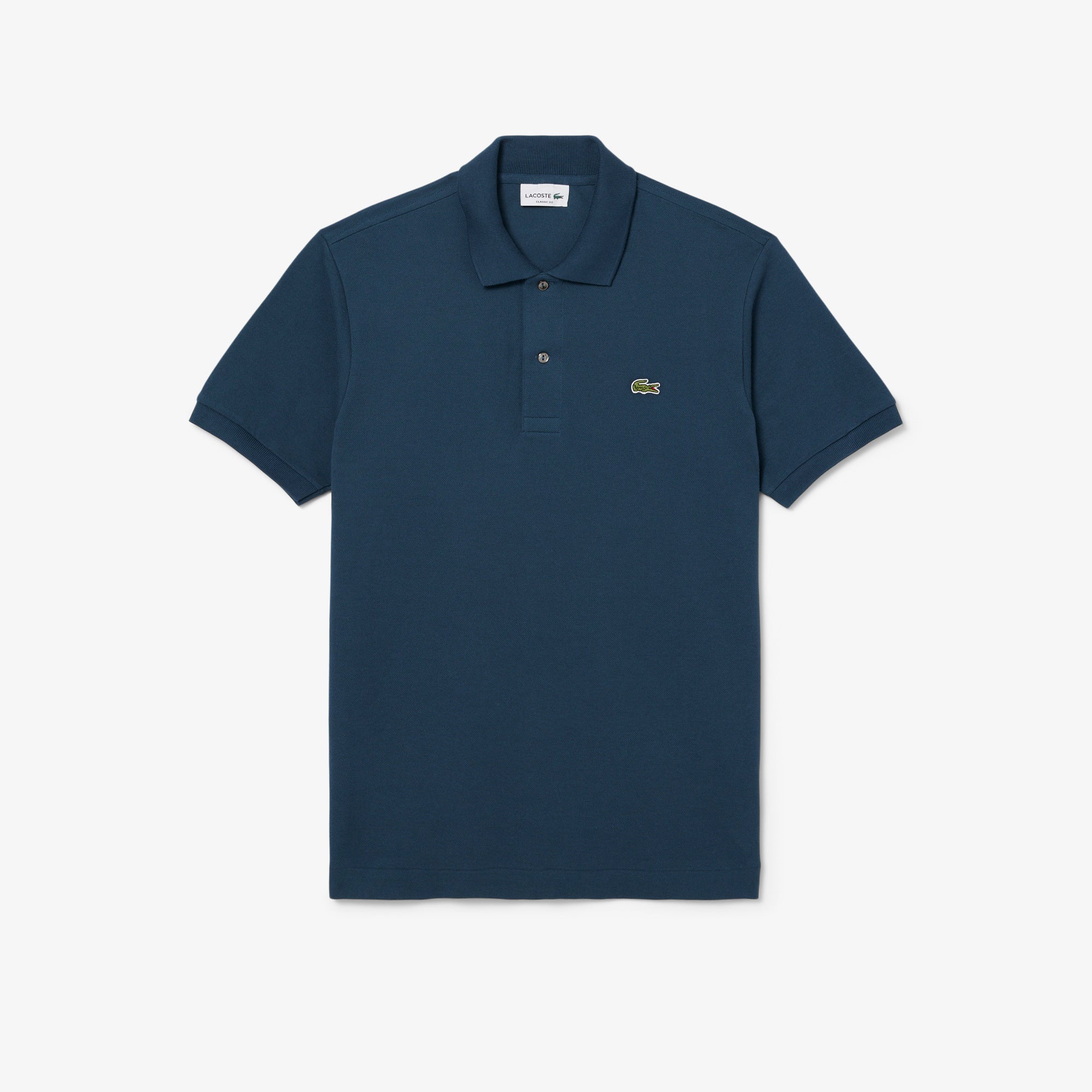 Polo 12.12 con Logo Lacoste / Petrolio - Ideal Moda
