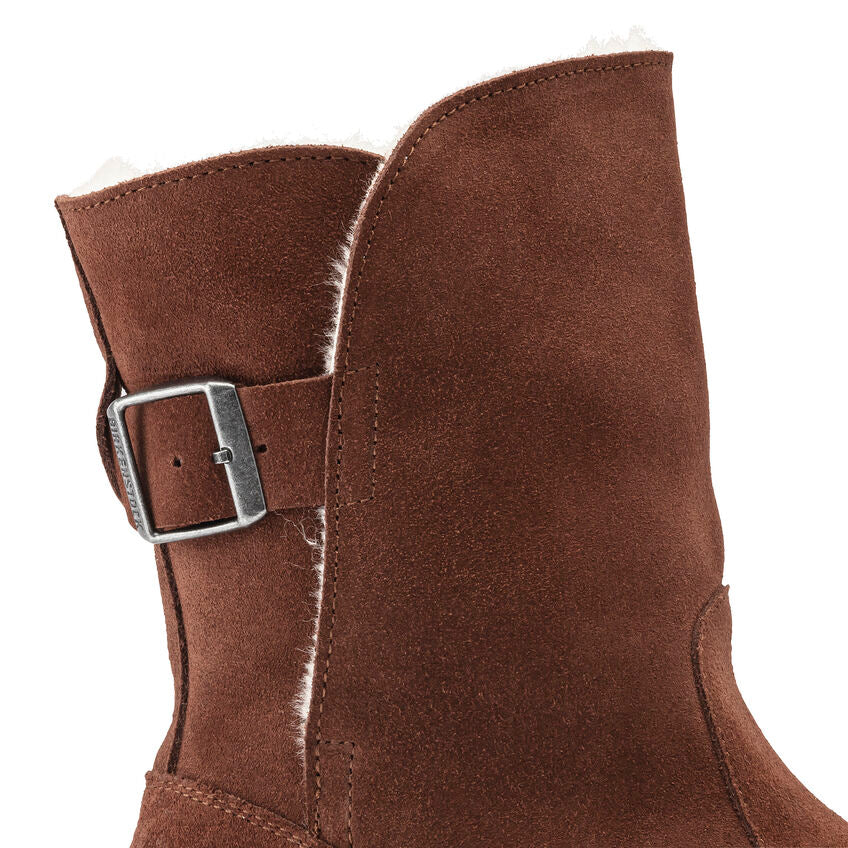 Stivale con Fodera in Pelliccia / Marrone - Ideal Moda