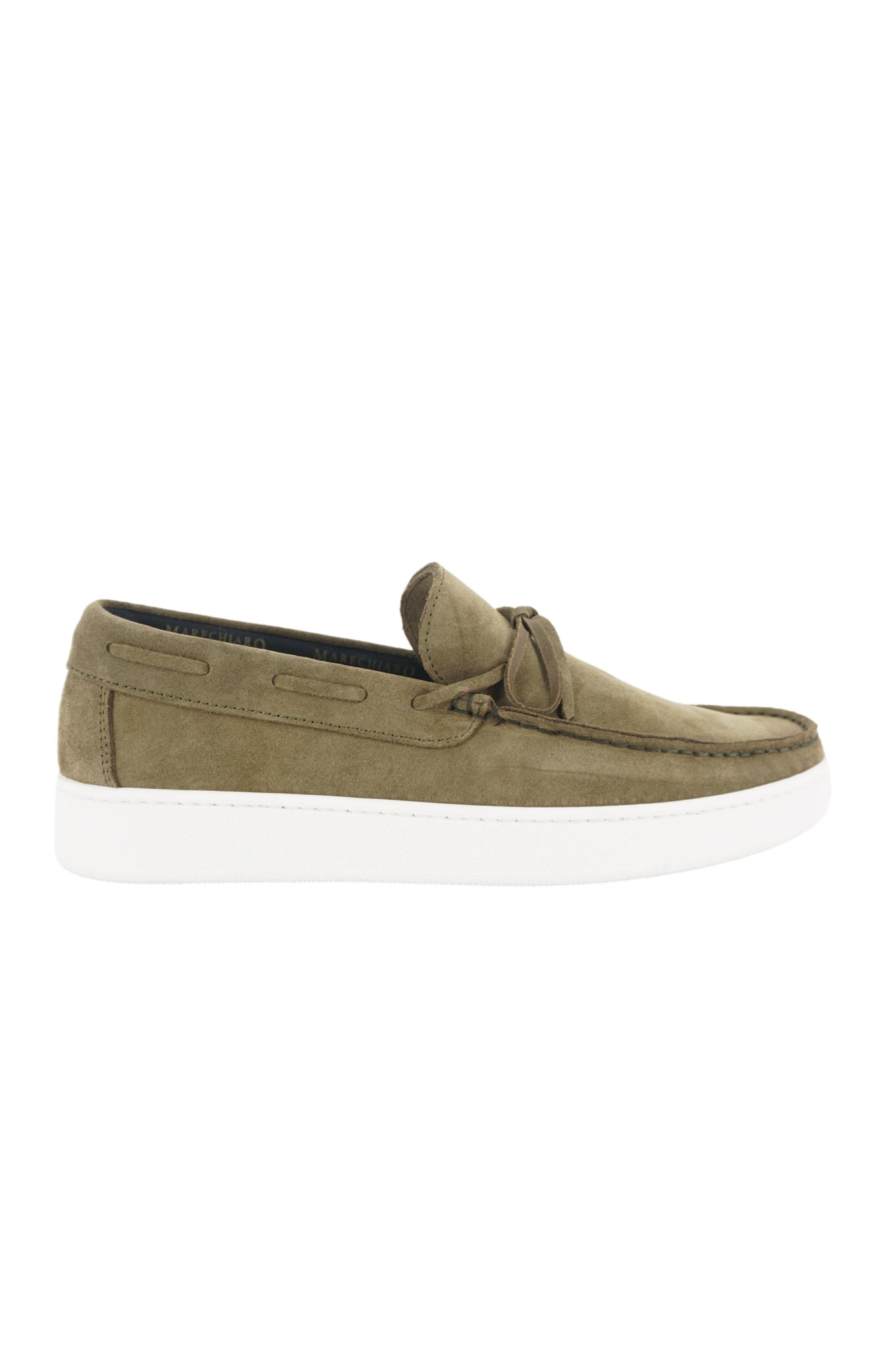 Mocassino in Camoscio / Verde - Ideal Moda
