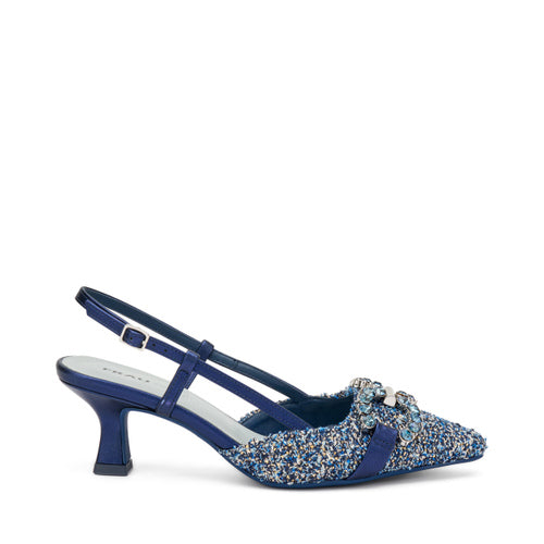 Slingback Gioiello con Tacco / Jeans - Ideal Moda