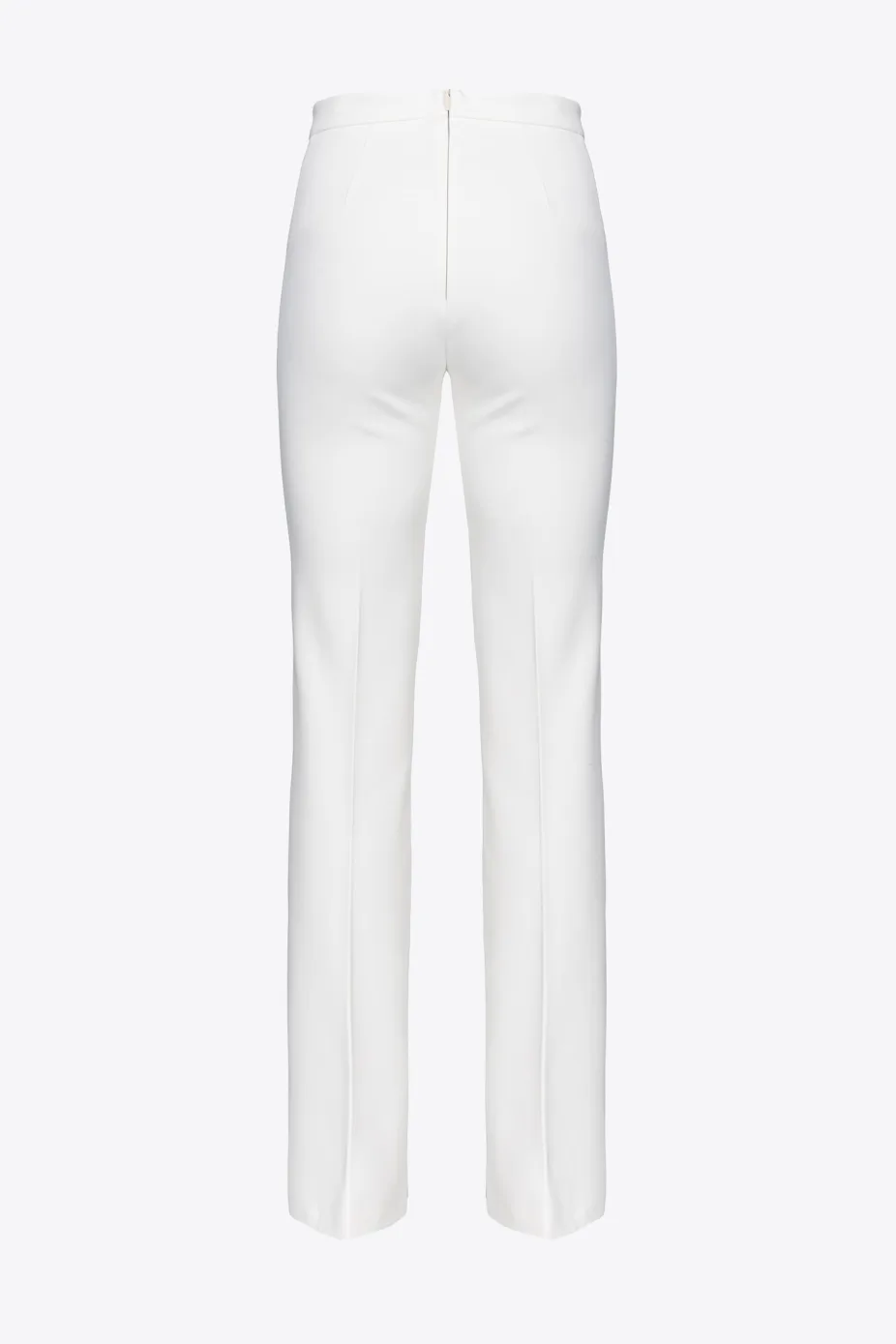 Pantalone Flared Elegante Bianco