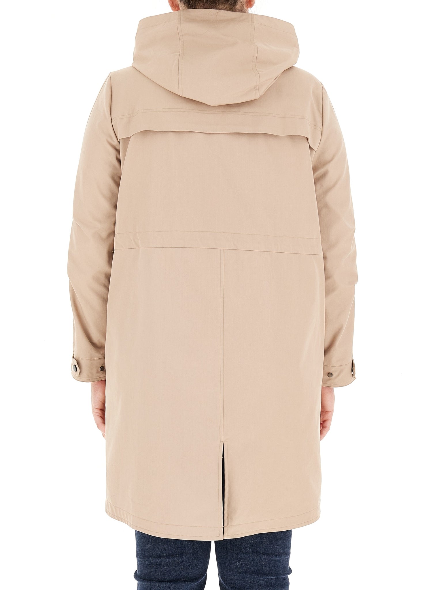 Parka Leggero / Beige - Ideal Moda