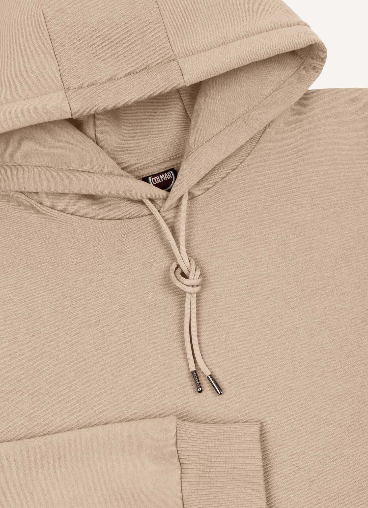 Felpa con Cappuccio / Beige - Ideal Moda