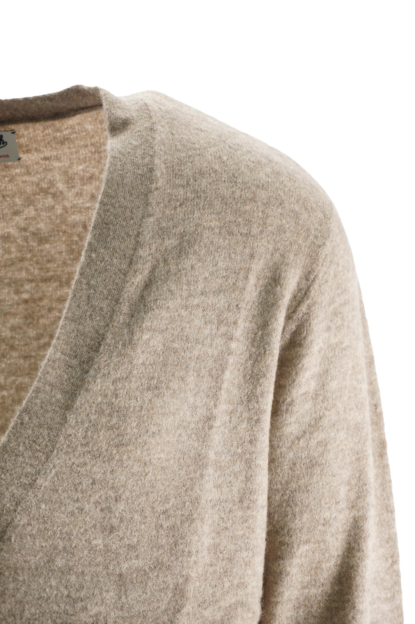 Cardigan Herrison in Alpaca / Beige