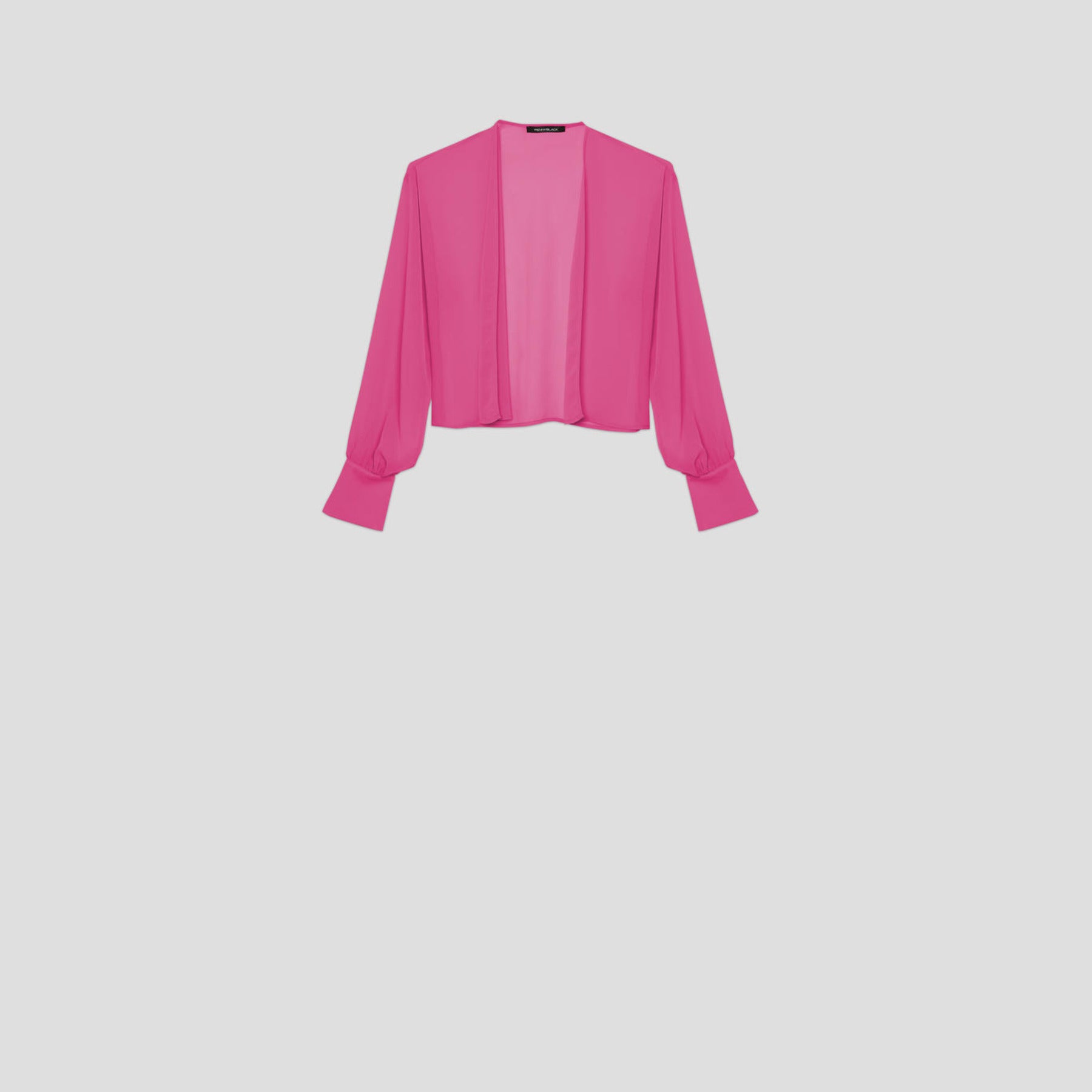 Top Coprispalle in Georgette / Fucsia - Ideal Moda
