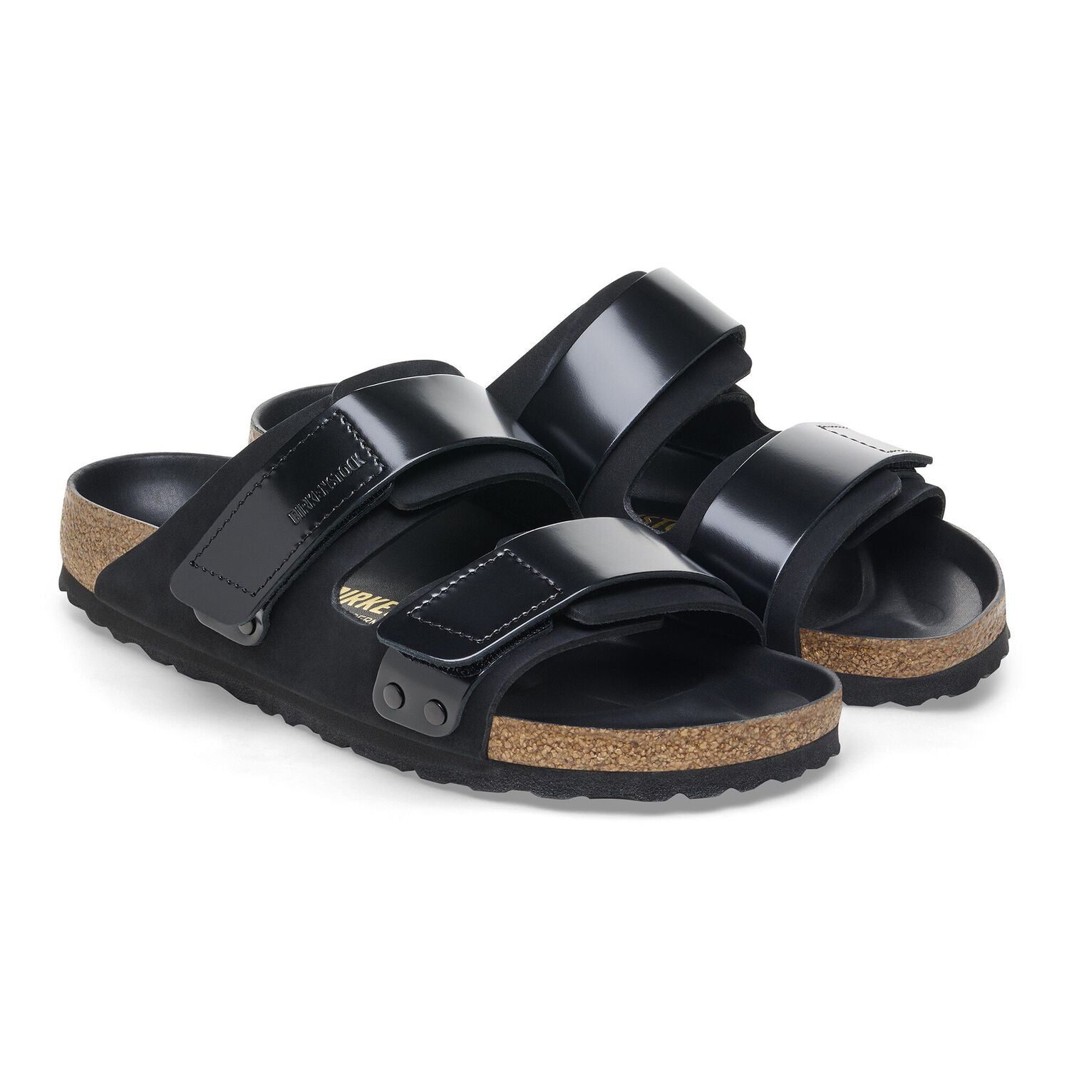 Sandalo Uji in Pelle Nabuck / Nero - Ideal Moda