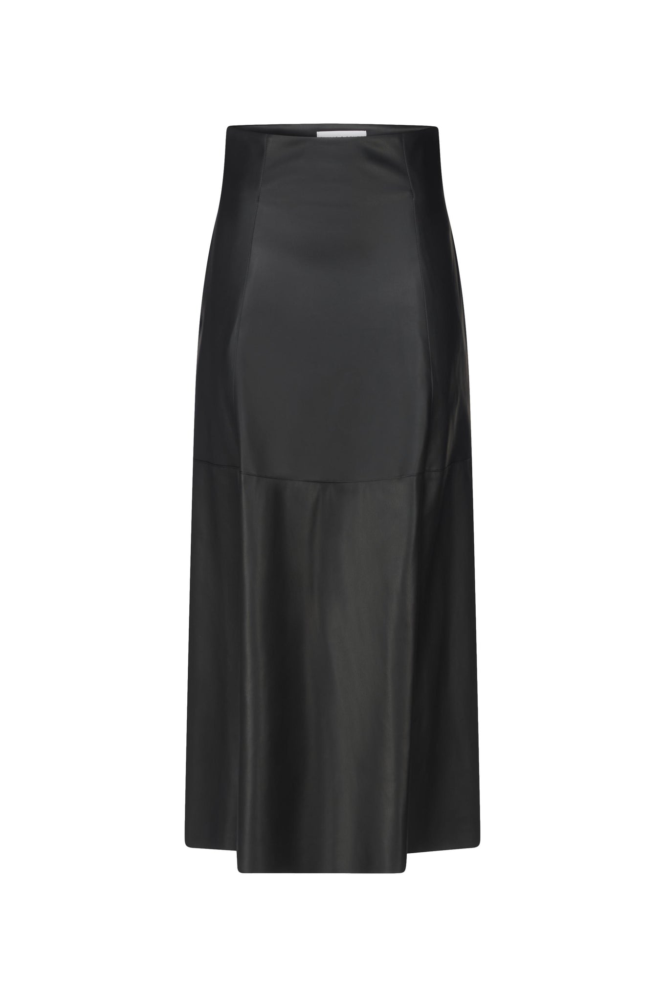Gonna Lunga in Ecopelle / Nero - Ideal Moda