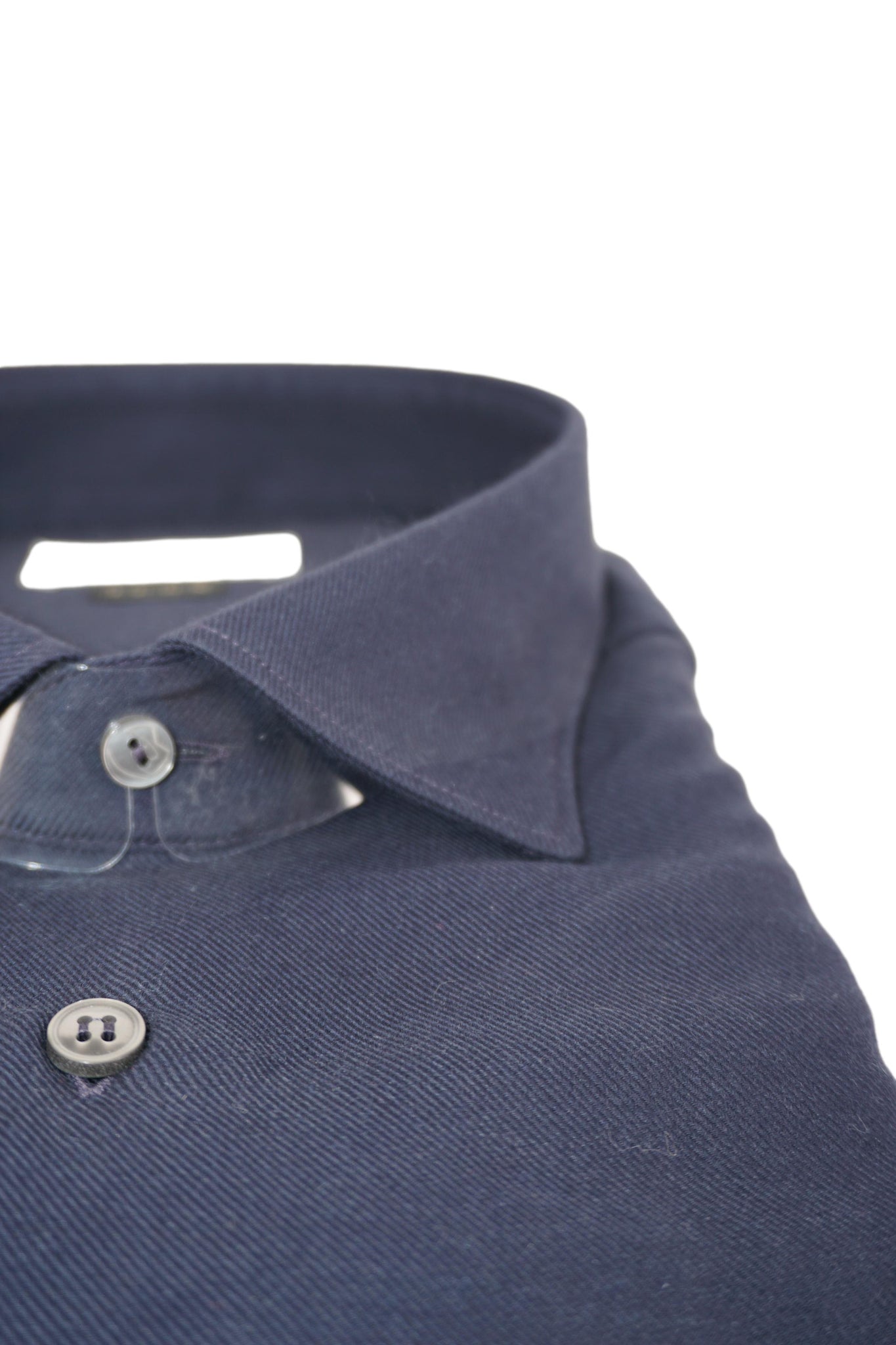 Camicia in Cotone e Cashmere / Blu - Ideal Moda