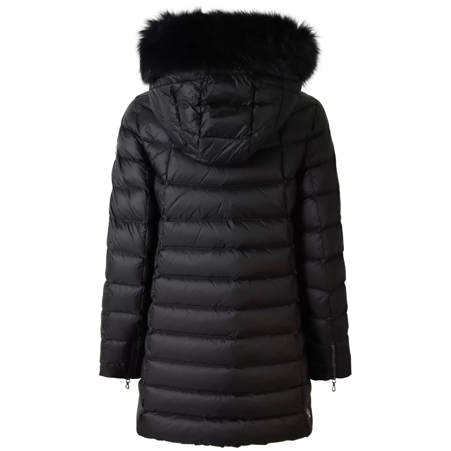 Piumino con cappuccio pelliccia clearance