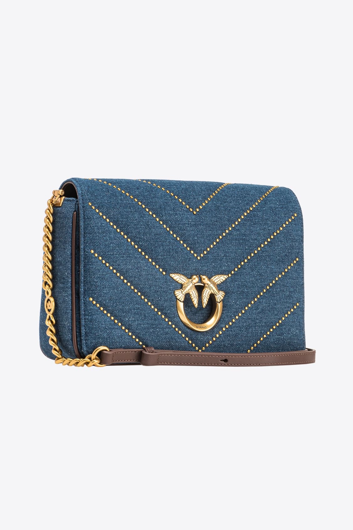 Borsa Classic Love Click Denim / Jeans - Ideal Moda