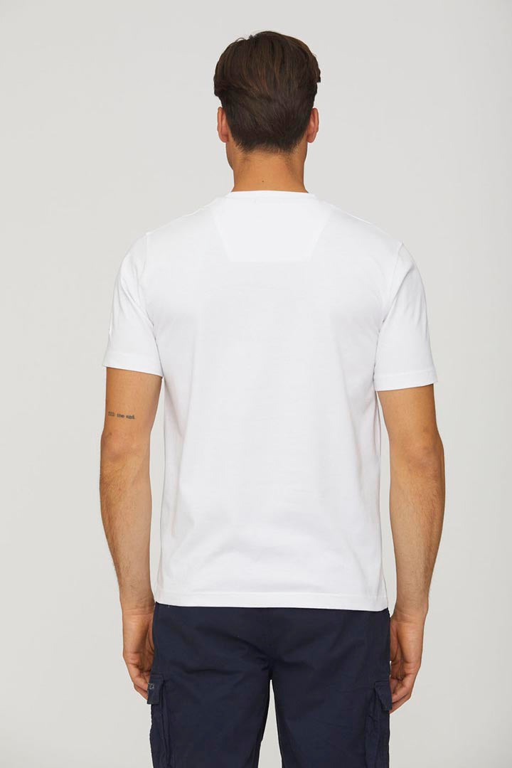T-Shirt Frecce Tricolori Ricamata / Bianco