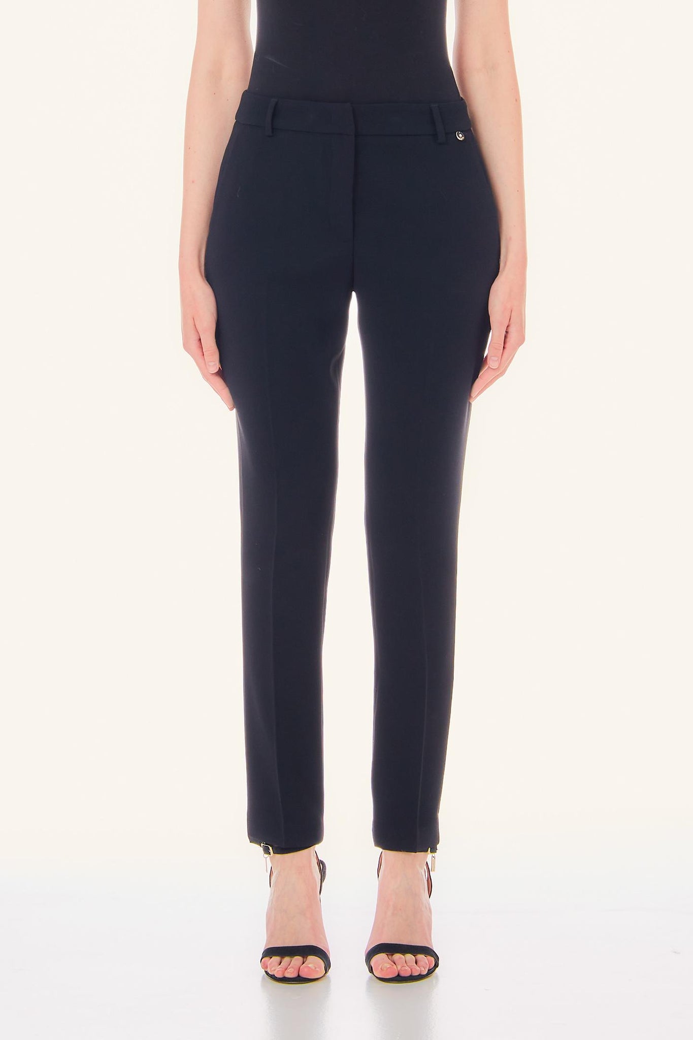 Pantalone Elgante / Nero - Ideal Moda