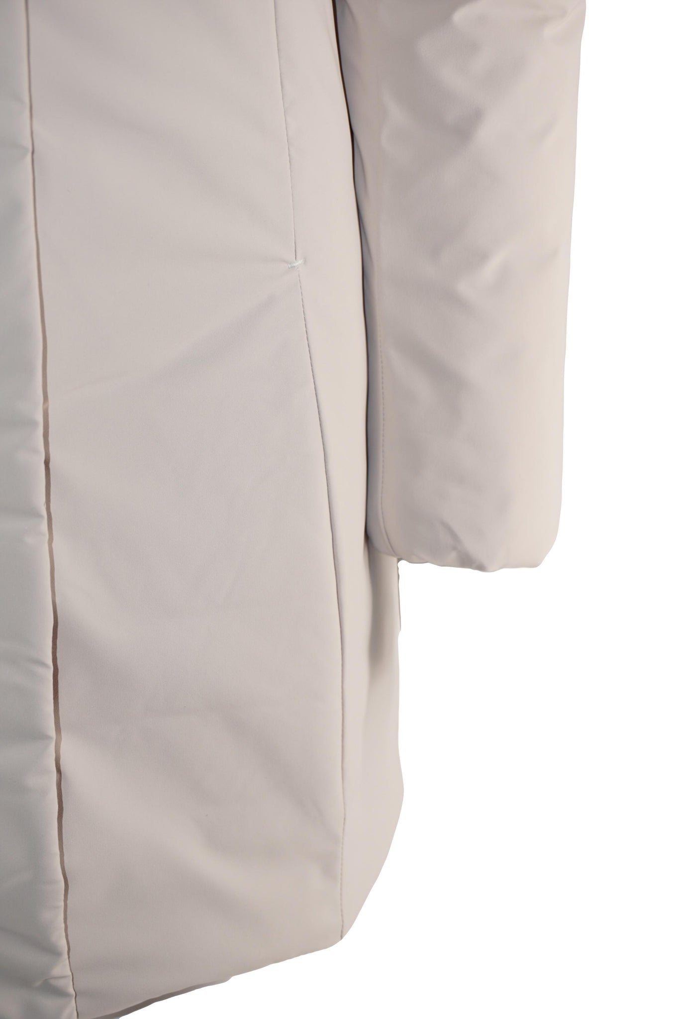 Giubbino Lungo in Softshell / Beige - Ideal Moda