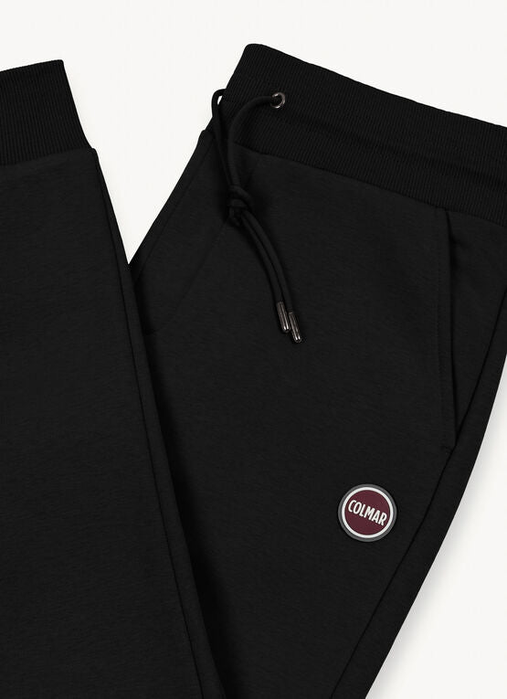 Pantalone in Tuta con Logo / Nero - Ideal Moda