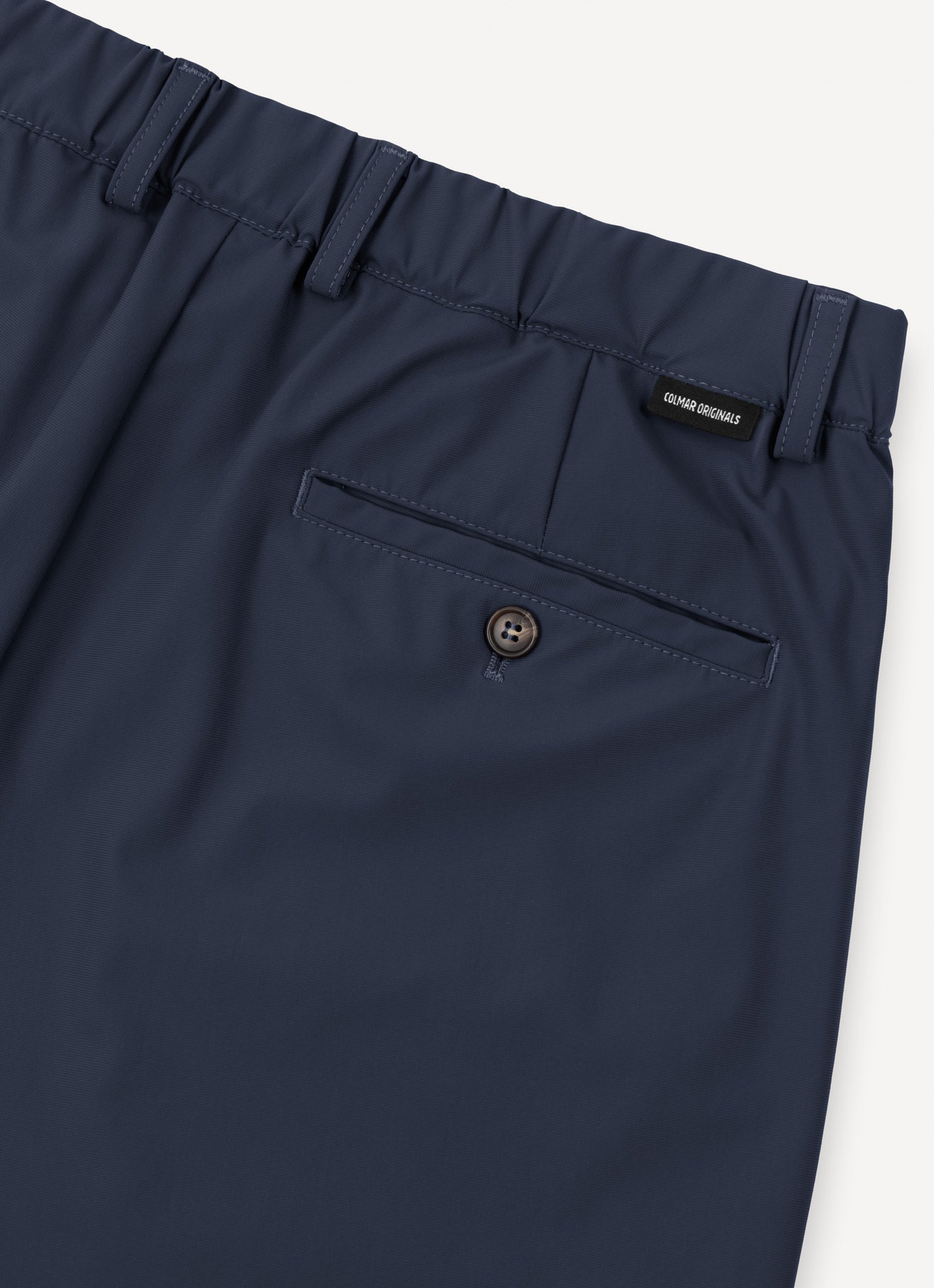 Bermuda in Tessuto Tecnico / Blu - Ideal Moda