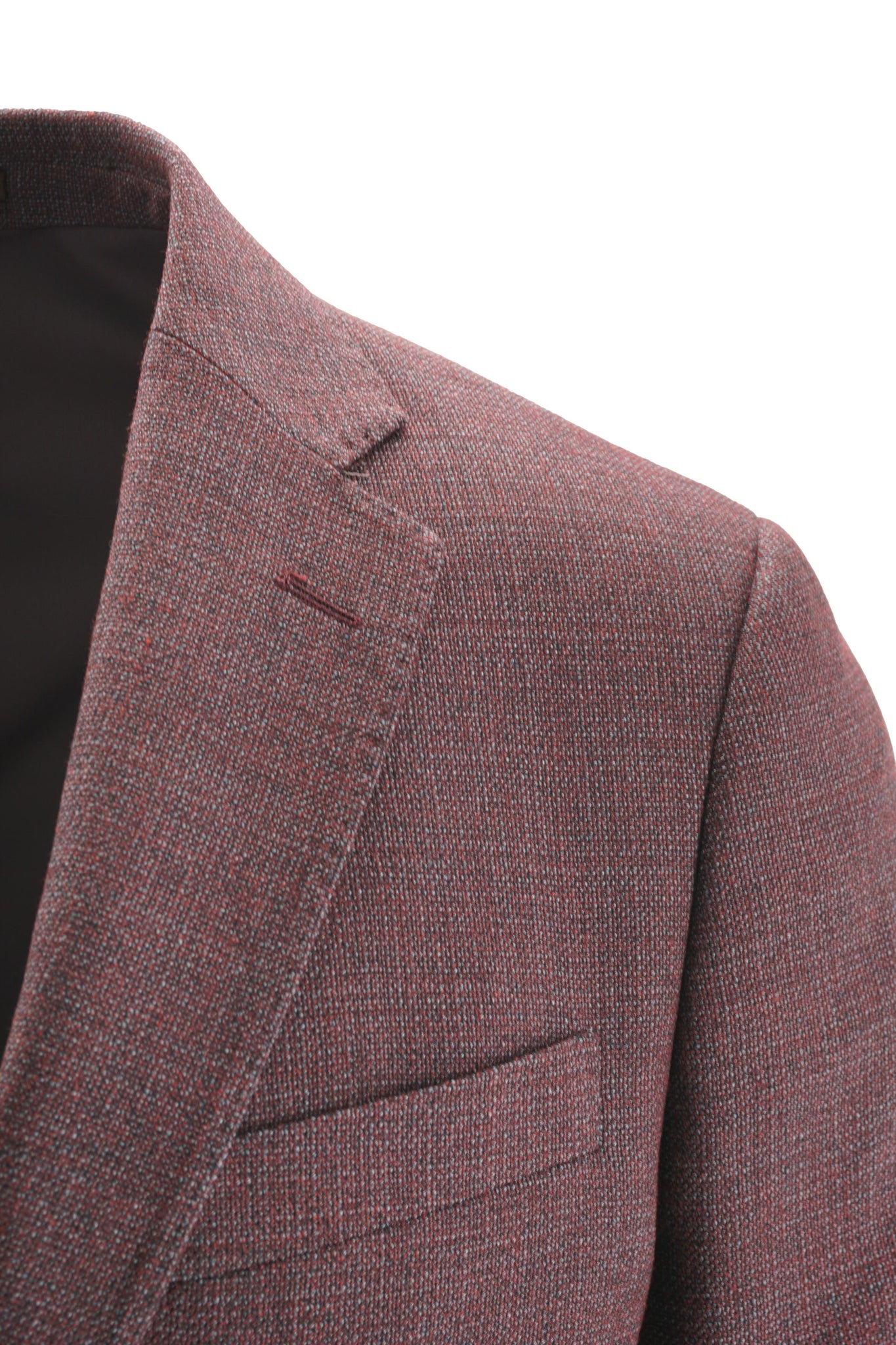 Giacca con Chiusura Due Bottoni / Bordeaux - Ideal Moda