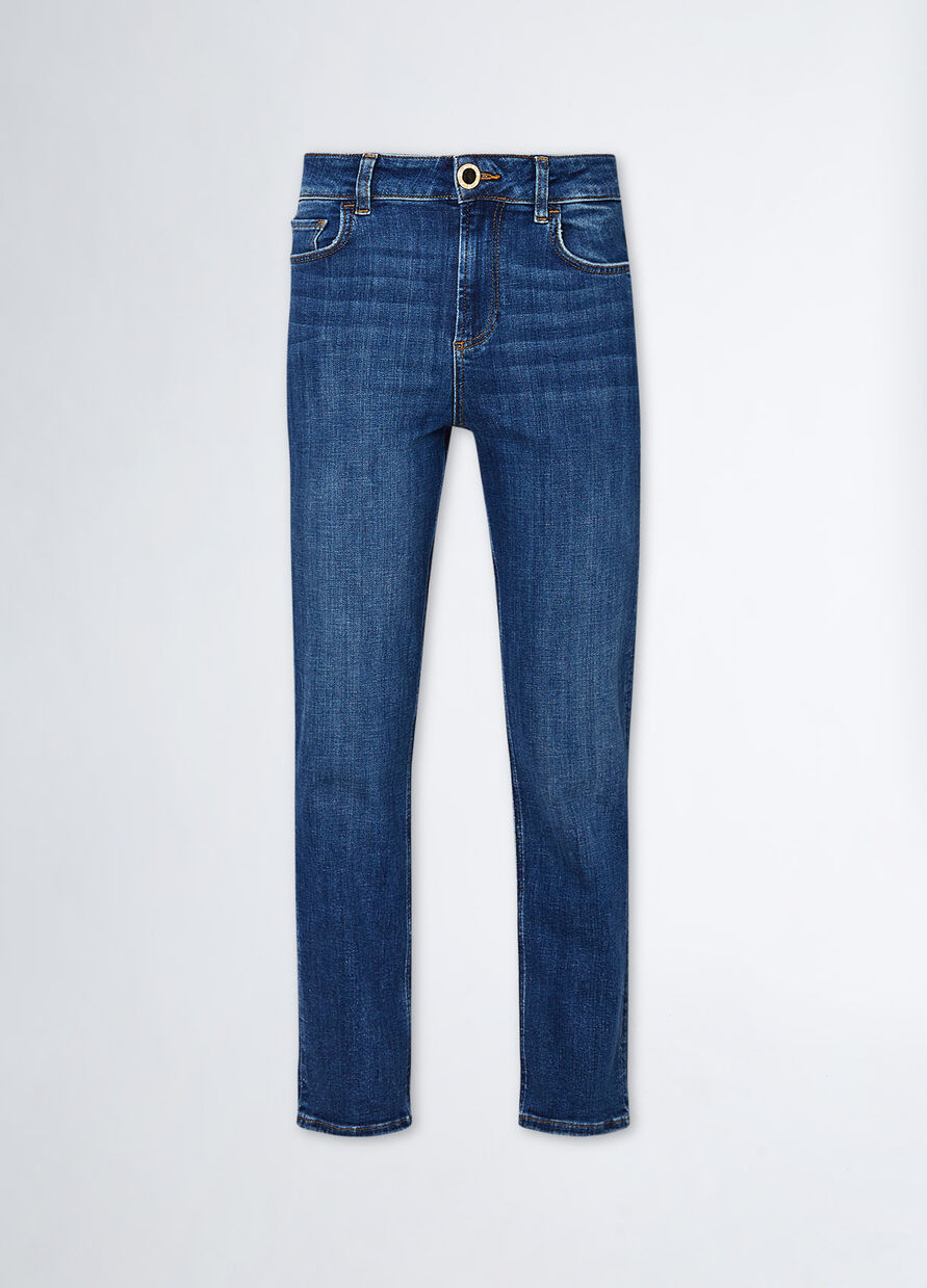 Jeans Straight Cropped / Jeans - Ideal Moda
