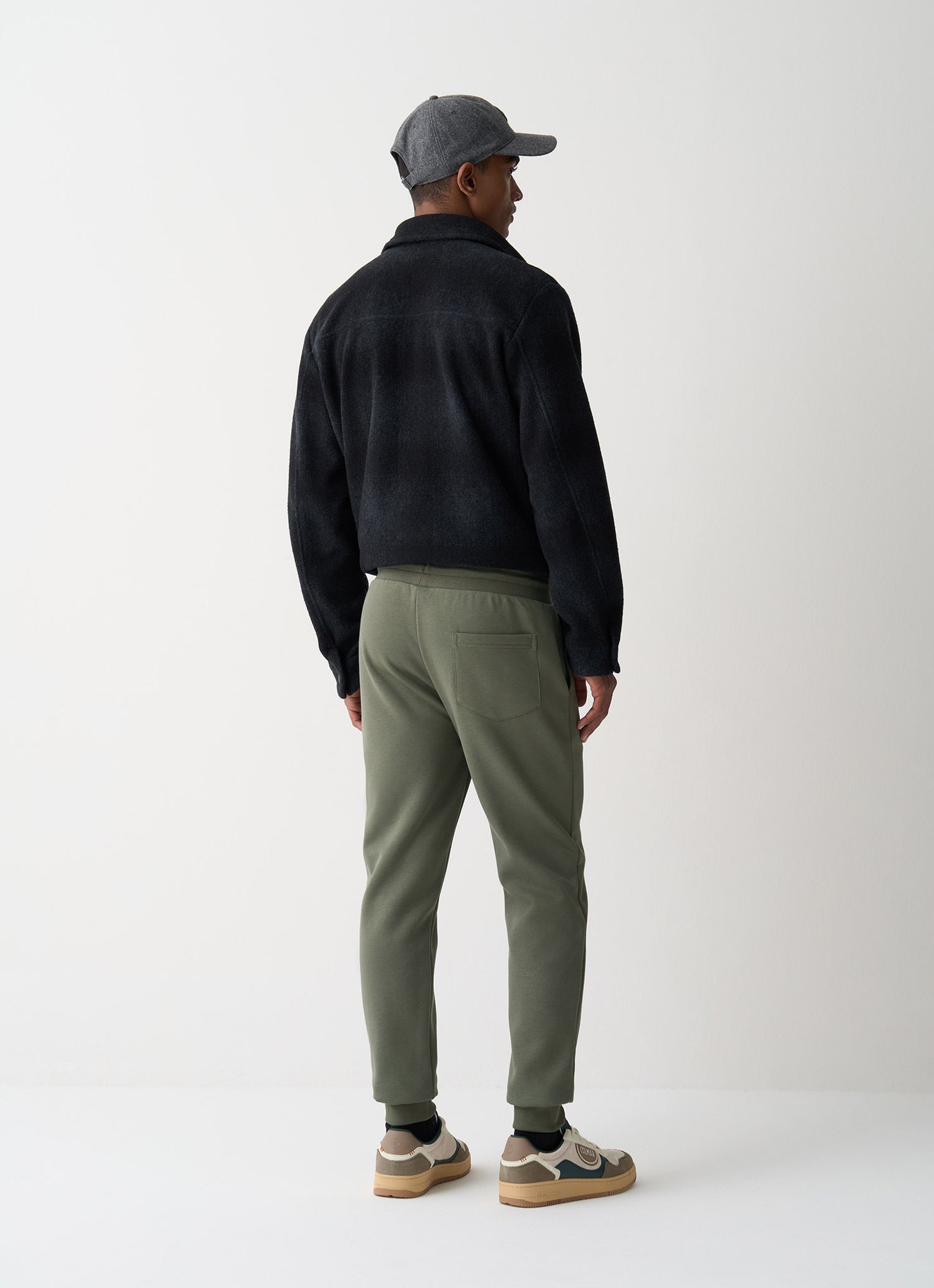Pantalone in Felpa con Logo / Verde