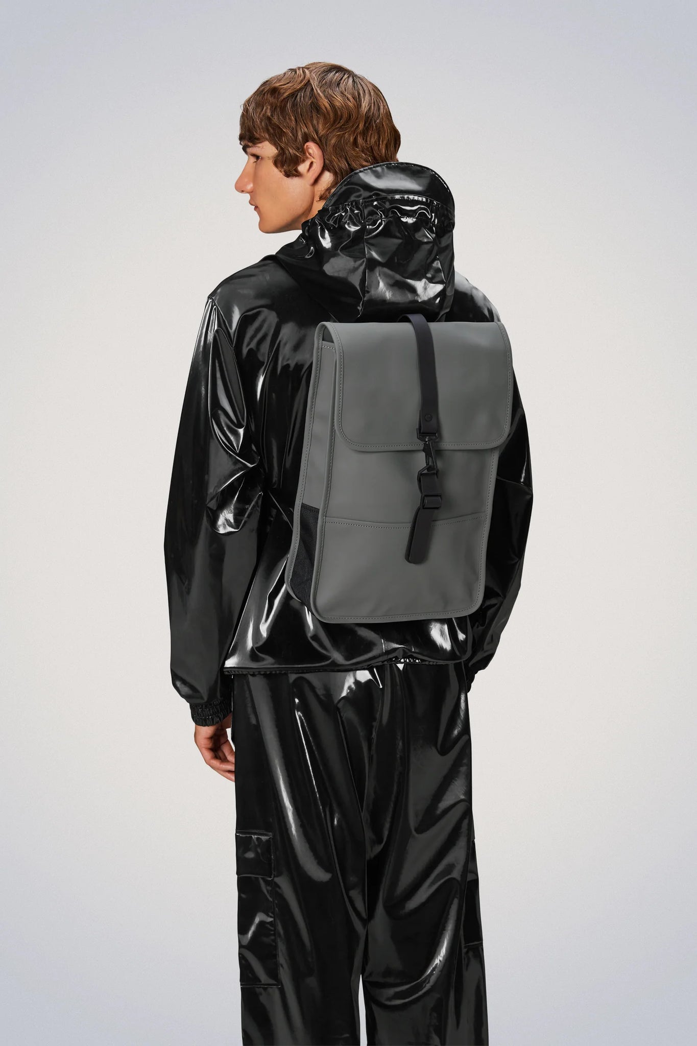 Backpack Mini Impermeabile / Grigio - Ideal Moda