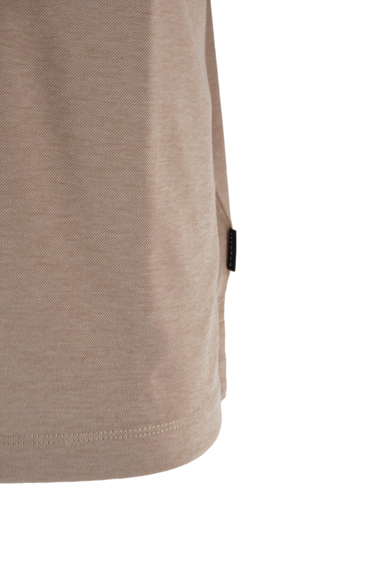 Polo in Cotone con Taschino / Beige - Ideal Moda
