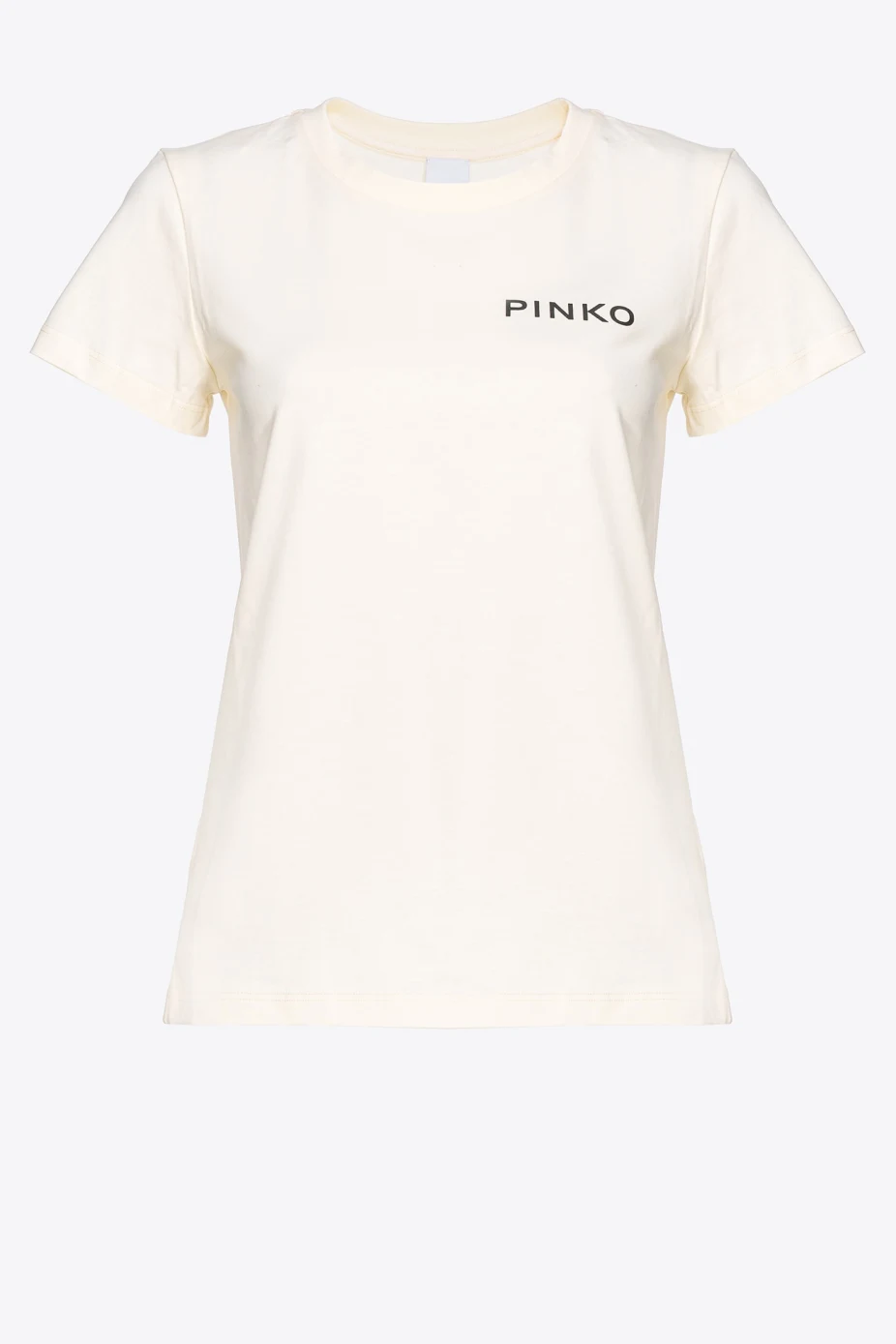 T-Shirt con Logo / Bianco - Ideal Moda